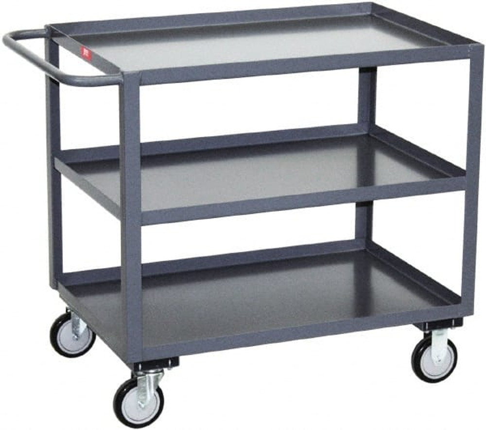 Jamco SC360-U5 Service Utility Cart: Steel, Gray