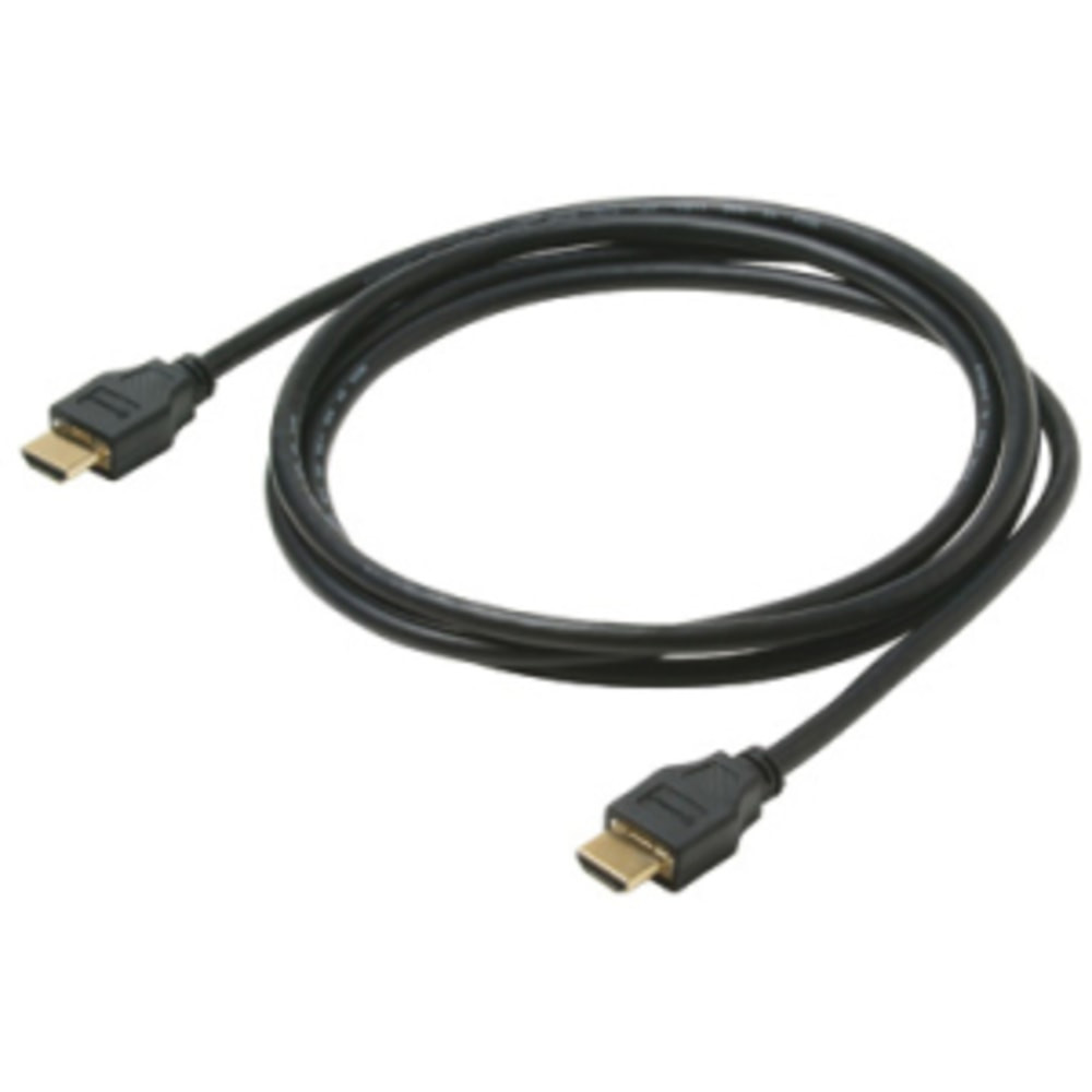 STEREN ELECTRONICS INTERNATIONAL LLC 517-350BK Steren - HDMI cable with Ethernet - HDMI male to HDMI male - 50 ft - satin black - molded