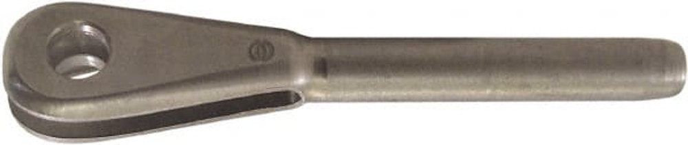 Loos & Co. MS20667-12 Wire Rope Fork End: 3/8" Rope Dia, Stainless Steel