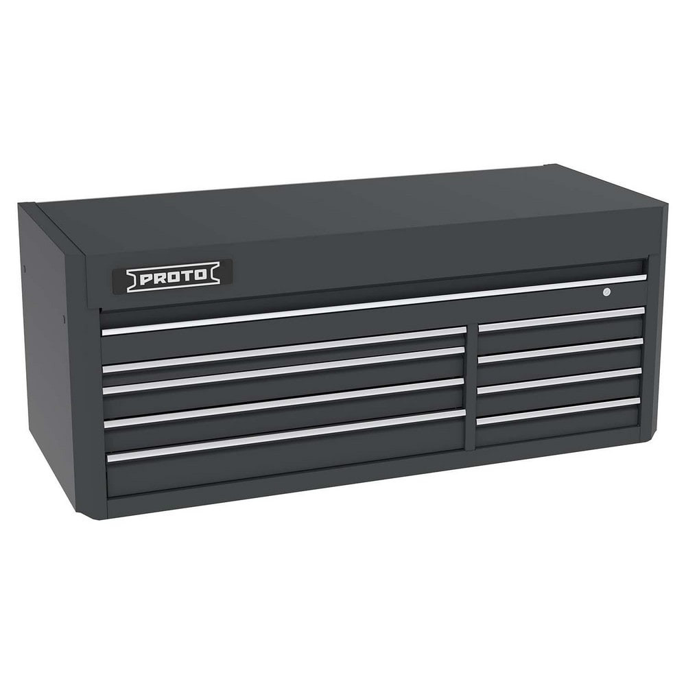 Proto J556627B-8DB Bases & Risers & Add-Ons; Load Capacity (Lb.): 2200 ; For Use With: Top Chest ; Overall Height (Inch): 27 ; Material: Steel ; Color: Black ; Number Of Drawers: 8.000