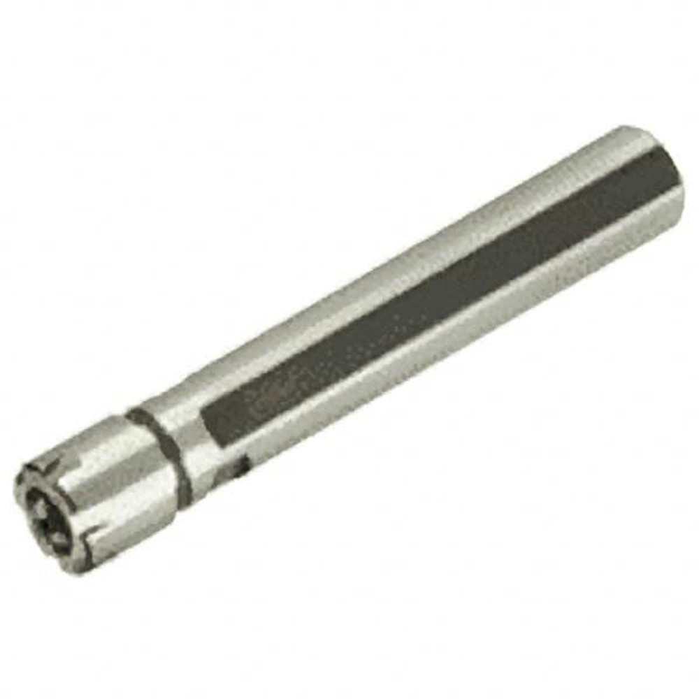 Iscar 4506051 Collet Chuck: 0.5 to 7 mm Capacity, ER Collet, 16 mm Shank Dia, Straight Shank
