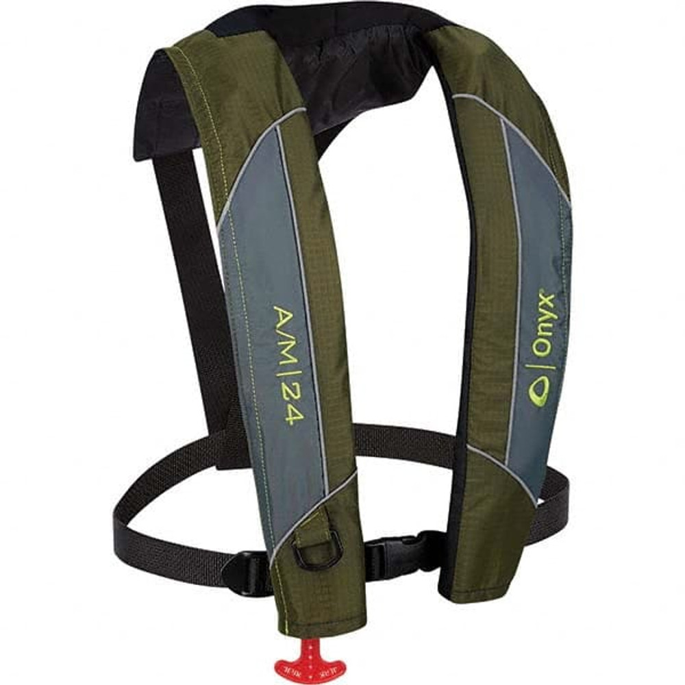 Kent 132000-400-004- Life Jackets & Vests; Type: Onyx A/M-24 Automatic / Manual Inflatable Life Jacket ; Size: Universal ; Material: Neoprene Fabric ; Minimum Buoyancy (lbs): 22.5 (Pounds); USCG Rating: 5 ; UNSPSC Code: 46161604
