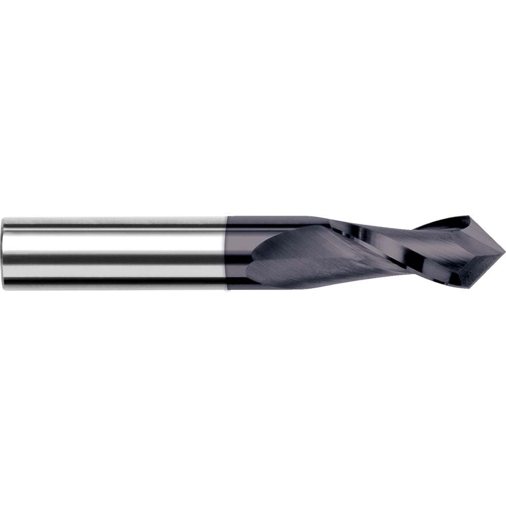 Harvey Tool 12902-C3 Drill Mill: 3/32" LOC, 2 Flutes, 120 ° Point, Solid Carbide