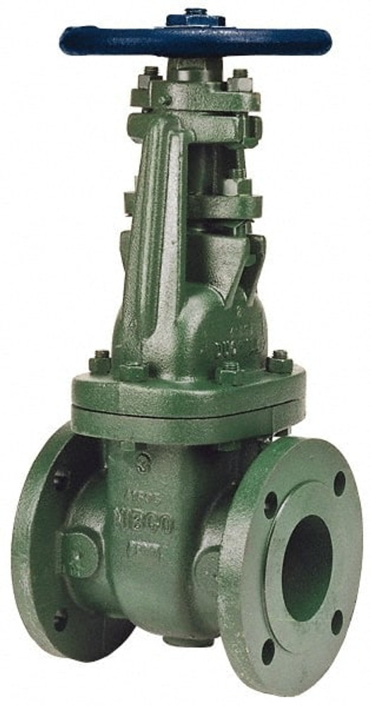 NIBCO NHAL10X Gate Valve: OS & Y, 24" Pipe, Flanged-Raised Face, Ductile Iron