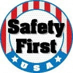 AccuformNMC Pack of 25 Safety First USA, Hard Hat Labels HH156R