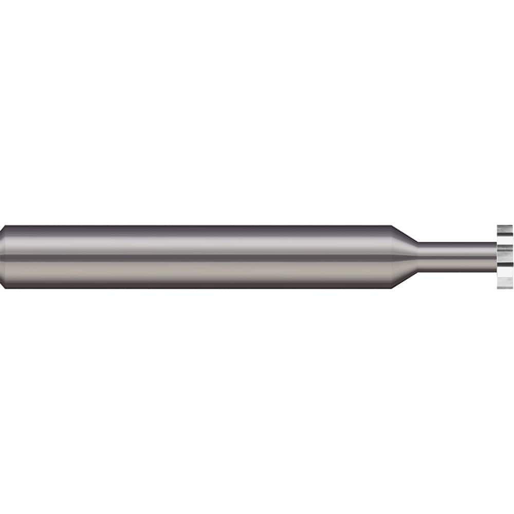 Micro 100 KC-187-550-125 Woodruff Keyseat Cutter: 0.1875" Cut Dia, 0.125" Cut Width, 3/16" Shank Dia, Straight Tooth