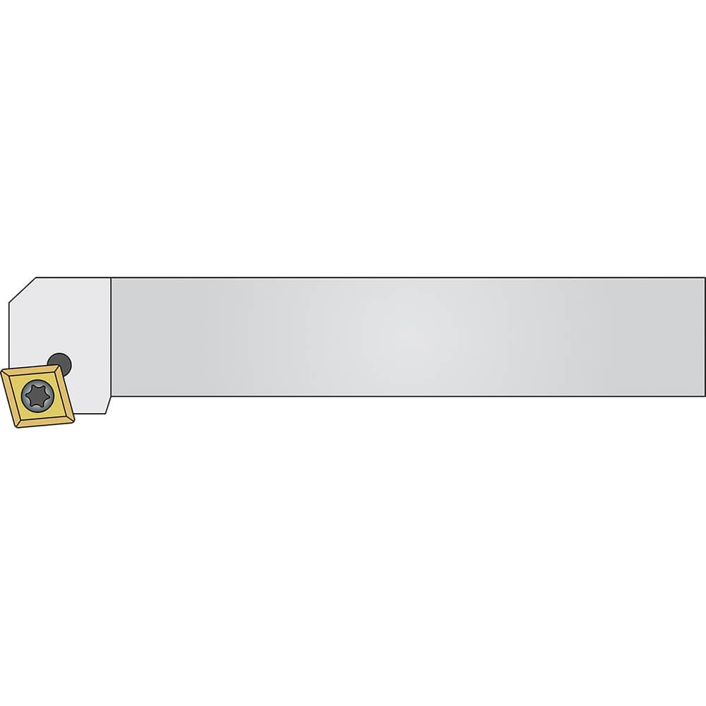 Micro 100 10-3217 Indexable Turning Toolholder: SCKCR 1010 H2, 75 ° Lead Angle