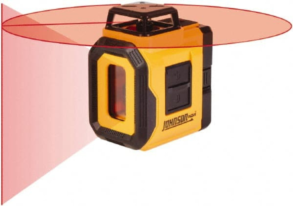 Johnson Level & Tool 40-6606 Self Leveling Level: 2 Beams, Red Beam