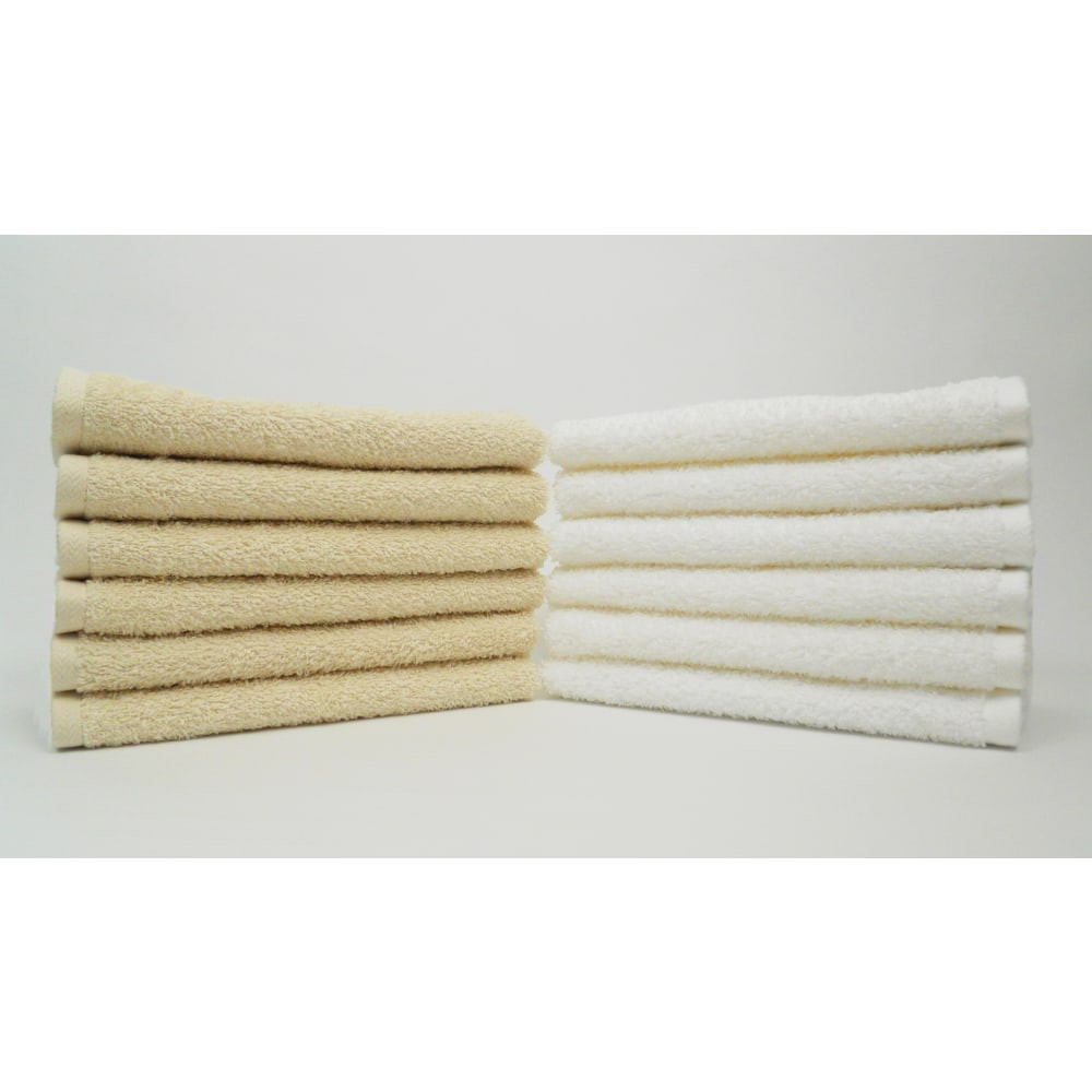 1888 MILLS, LLC F590-U-NAT-1-6000 1888 Mills Fingertip Towels, 13in x 18in, Natural, Pack Of 288 Towels