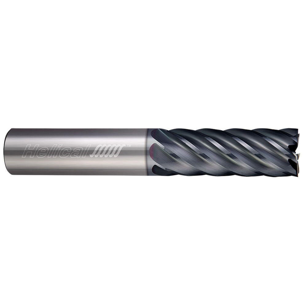 Helical Solutions 26302 Square End Mill:  0.5000" Dia,  1.6250" LOC,  0.5000" Shank Dia,  4.0000" OAL,  N/A Flutes,  Solid Carbide