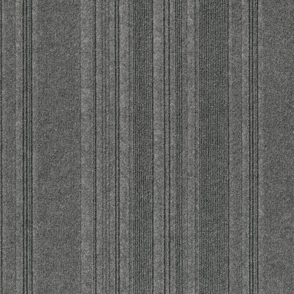 OZITE CORPORATION 7SDMN6615PK Foss Floors Couture Peel & Stick Carpet Tiles, 24in x 24in, Sky Gray, Set Of 15 Tiles