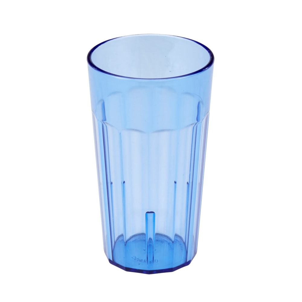 CAMBRO MFG. CO. Cambro NT12401  Newport Styrene Tumblers, 12 Oz, Slate Blue, Pack Of 36 Tumblers