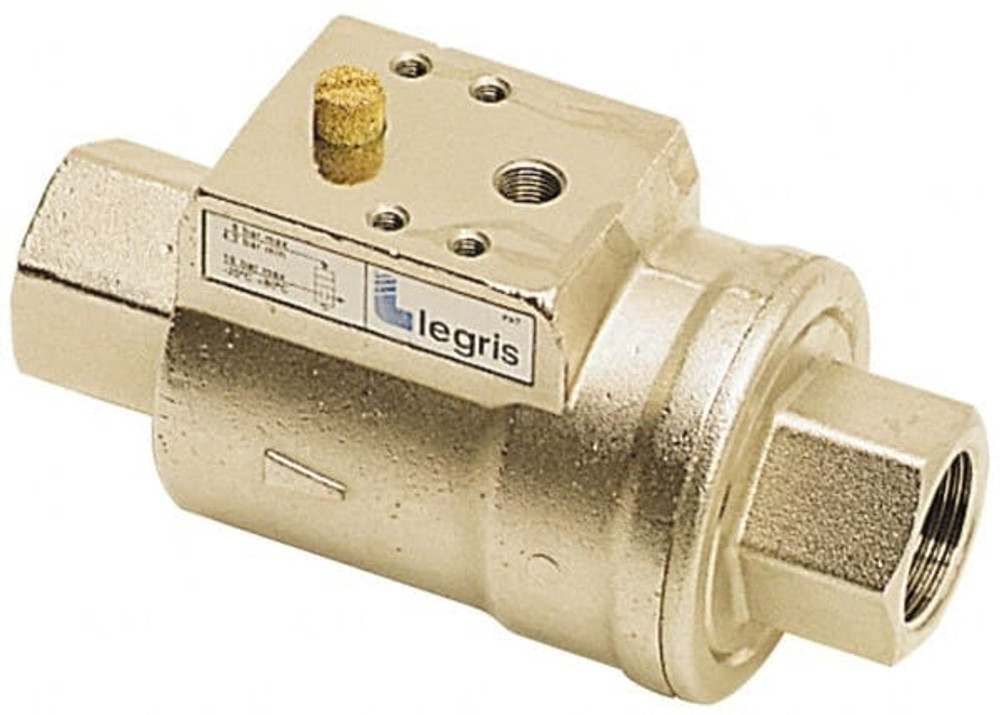 Legris 4202 10 17 20 3/8" Air-Actuated Axial Valve