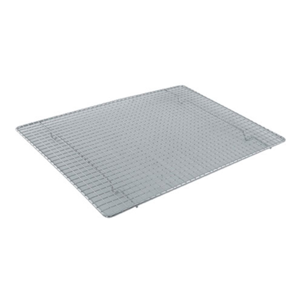 WINCO PGW-1216  Chrome-Plated Wire Grate Cooling Rack, Half-Size, Silver