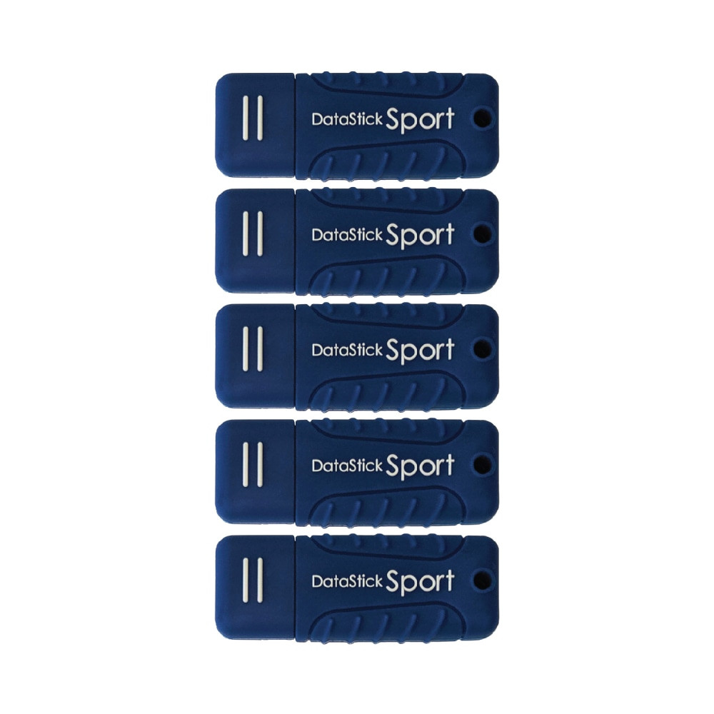 CENTON ELECTRONICS, INC. Centon S1-U3W2-32G-5B  DataStick Pro USB 3.0 Flash Drives, 32GB, Sport Blue, Pack Of 5 Flash Drives, S1-U3W2-32G-5B