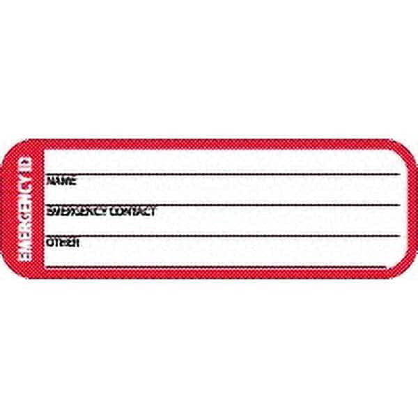 AccuformNMC Accident Prevention Label: 0.045" Dia HH171