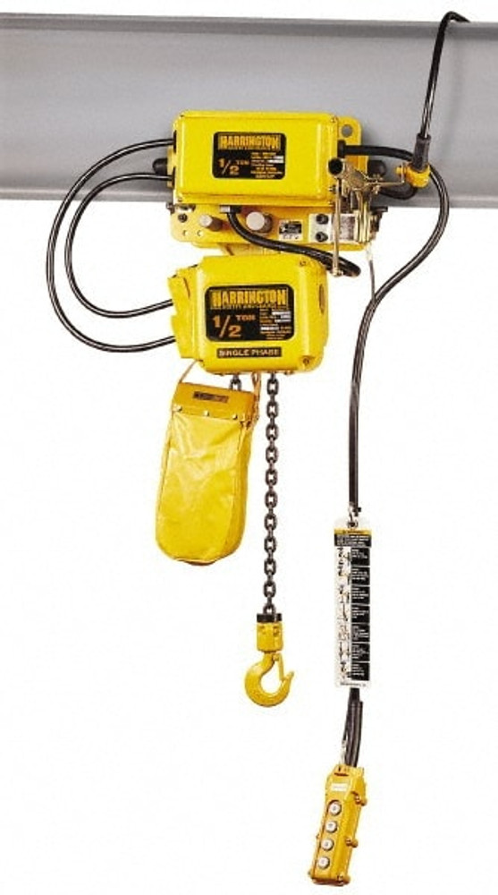 Harrington Hoist SNERM005S-L-15 Electric Chain Hoist: