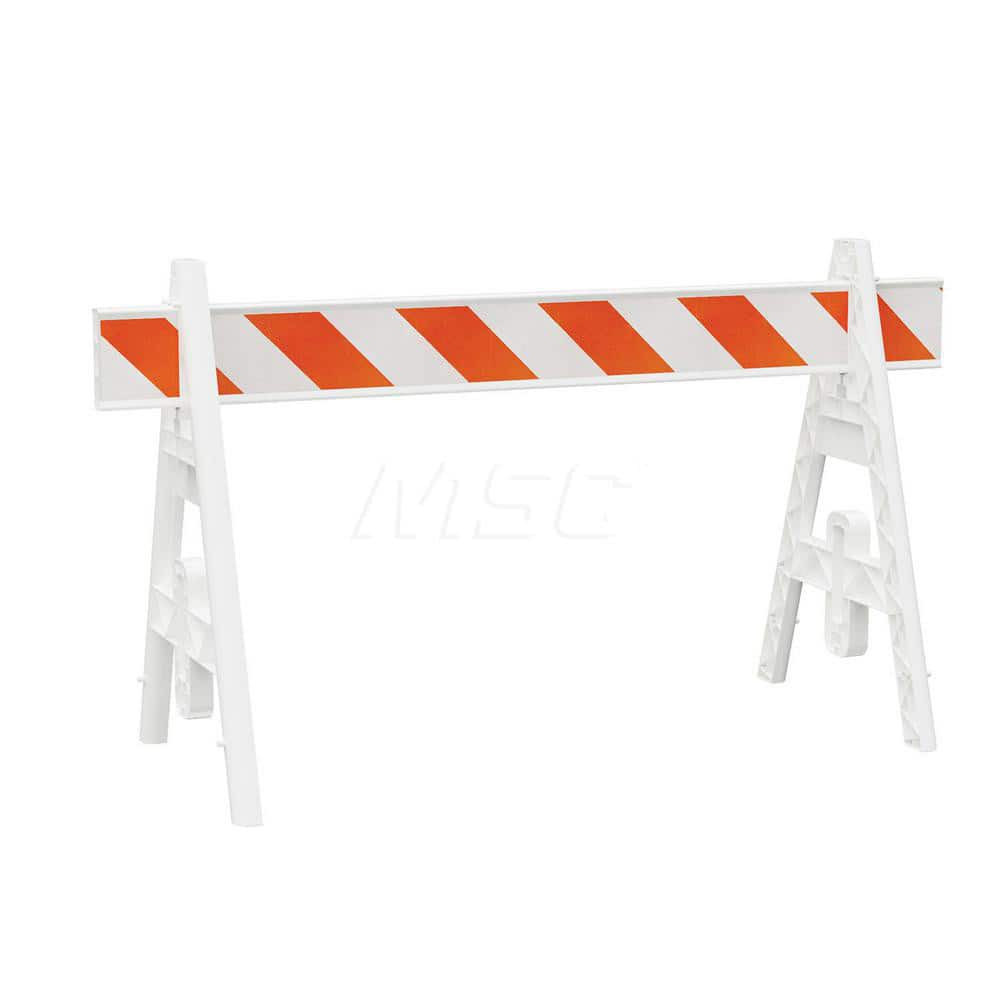 Plasticade 203W-A8DG Traffic Barricades; Barricade Height (Inch): 40 ; Barricade Width (Inch): 29 ; Reflective: Yes ; Compliance: None