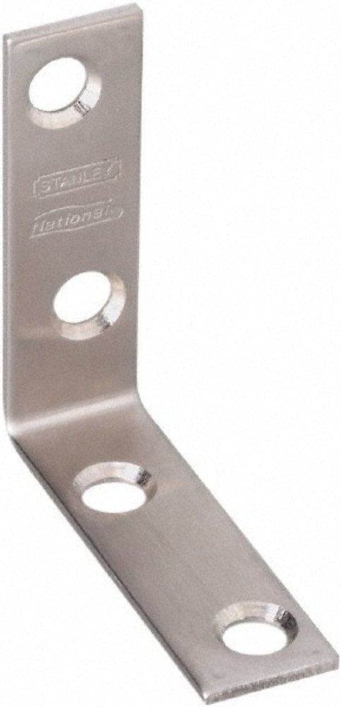 National Hardware N348-318 2" Long x 5/8" Wide, Stainless Steel, Corner Brace