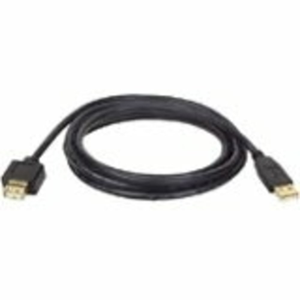 ERGOTRON 97-747  6-ft. USB 2.0 Extension Cable - 6 ft USB Data Transfer Cable - First End: 1 x USB 2.0 Type A - Male - Second End: 1 x USB 2.0 Type A - Female - Extension Cable - Shielding - Black