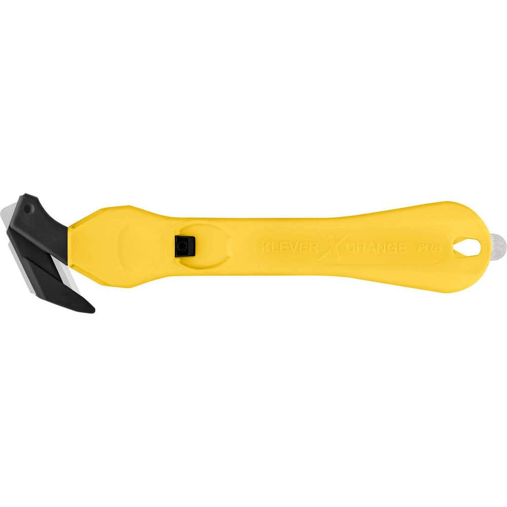 Klever Innovations PLS-200XC-35Y Utility Knives, Snap Blades & Box Cutters; Blade Type: Recessed ; Handle Material: Plastic ; Blade Material: Carbon Steel ; Blade Length (Decimal Inch): 1.7500 ; Handle Length (Decimal Inch - 4 Decimals): 7.0000 ; Bla