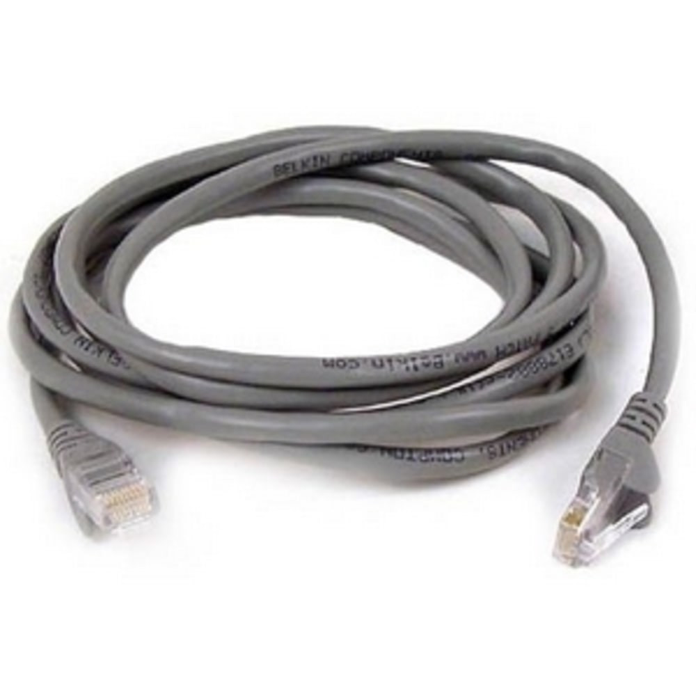 BELKIN, INC. Belkin A3L791B50-S  Cat. 5E UTP Patch Cable - RJ-45 Male - RJ-45 Male - 50ft - Gray