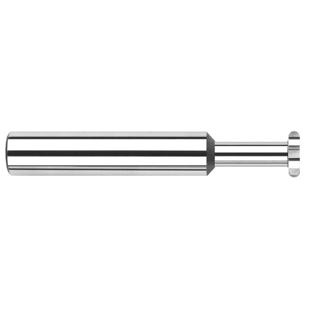 Harvey Tool 4343M Woodruff Keyseat Cutter: 0.625" Cut Dia, 0.2362" Cut Width, 5/8" Shank Dia, Straight Tooth