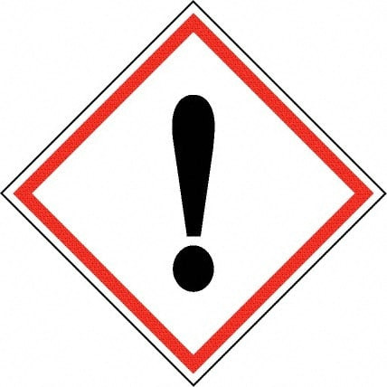 AccuformNMC Hazardous Material Label: 4" High GHS2064AL2