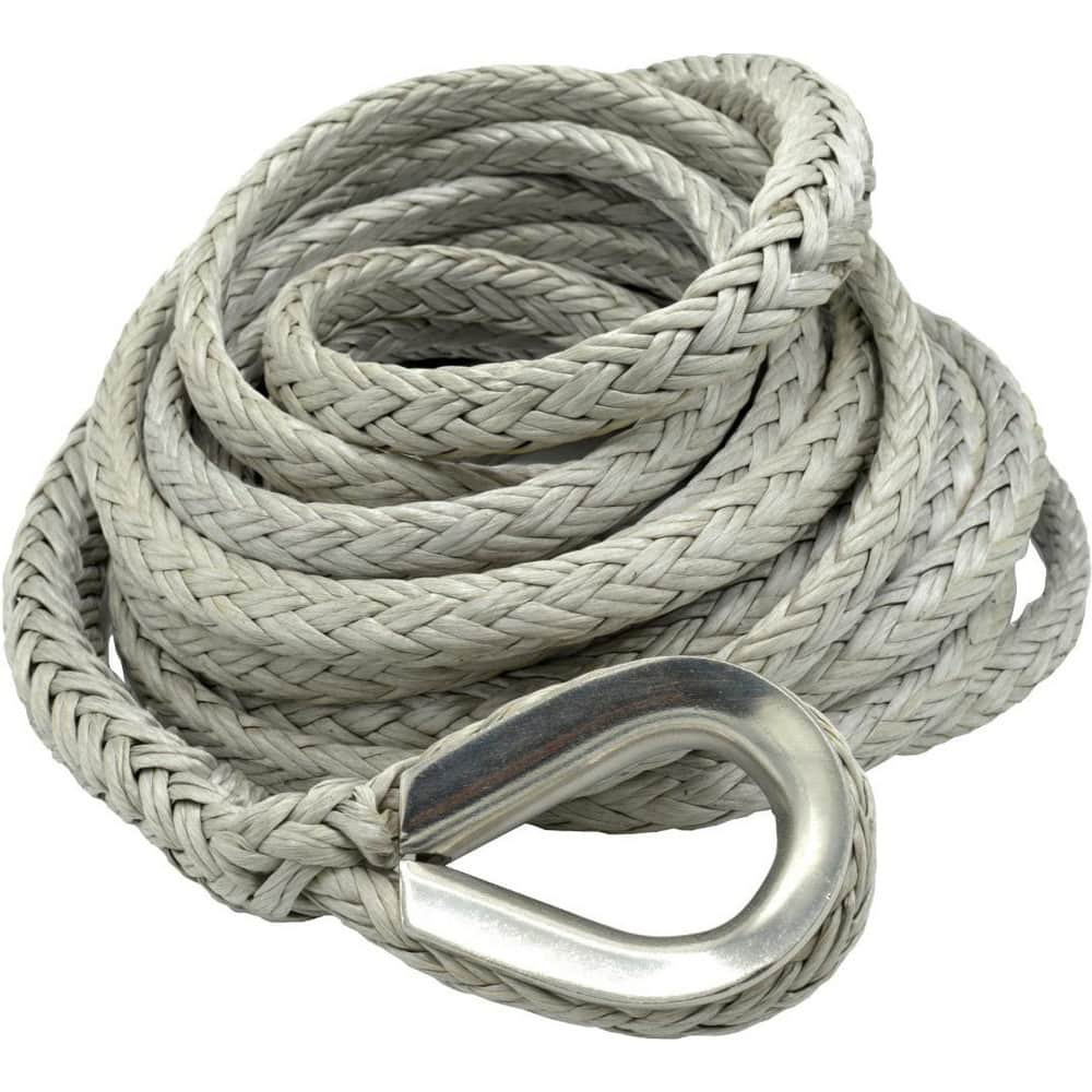 Nimbus Tow Ropes 27-0500100 Automotive Winch Accessories; Type: Winch Rope ; For Use With: Rigging, Vehicle Recovery, Winching ; Width (Inch): 1/2in ; Capacity (Lb.): 10700.00 ; Length (Inch): 1200in ; End Type: Loop & Eye