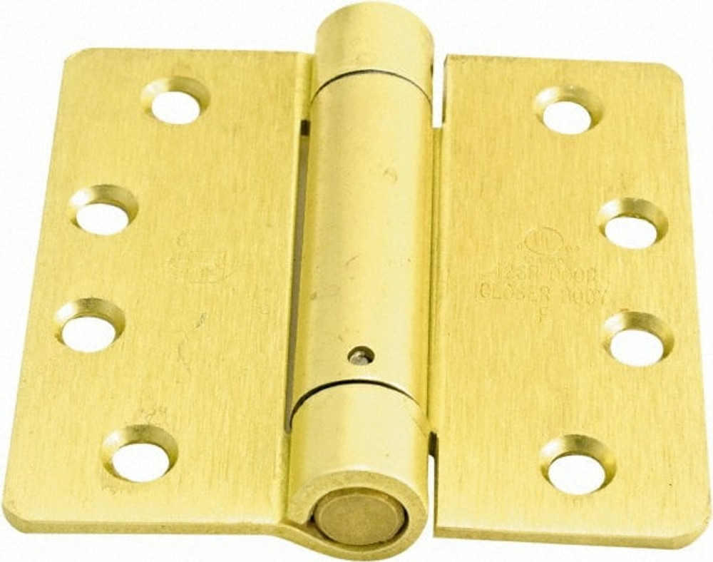Hager 125144.1 Self Closing Hinge: 4" Wide, 8 Mounting Holes
