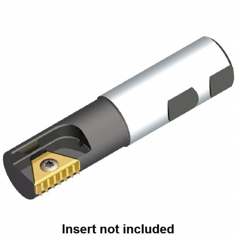 Kennametal 1178986 Indexable Thread Mill: 1.378" Cut Dia, 2.1654" Max Hole Depth, Internal & External