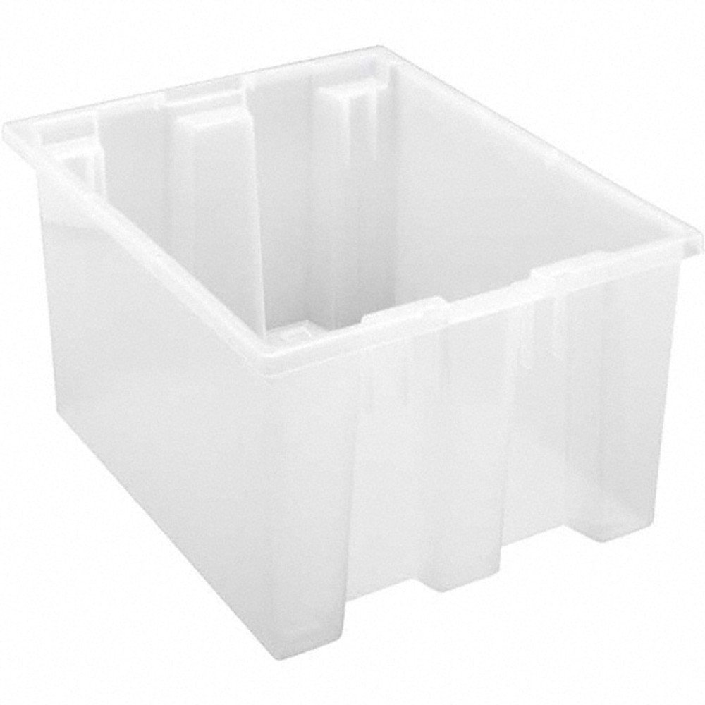 Quantum Storage SNT190CL Polypropylene Storage Tote: 65 lb Capacity