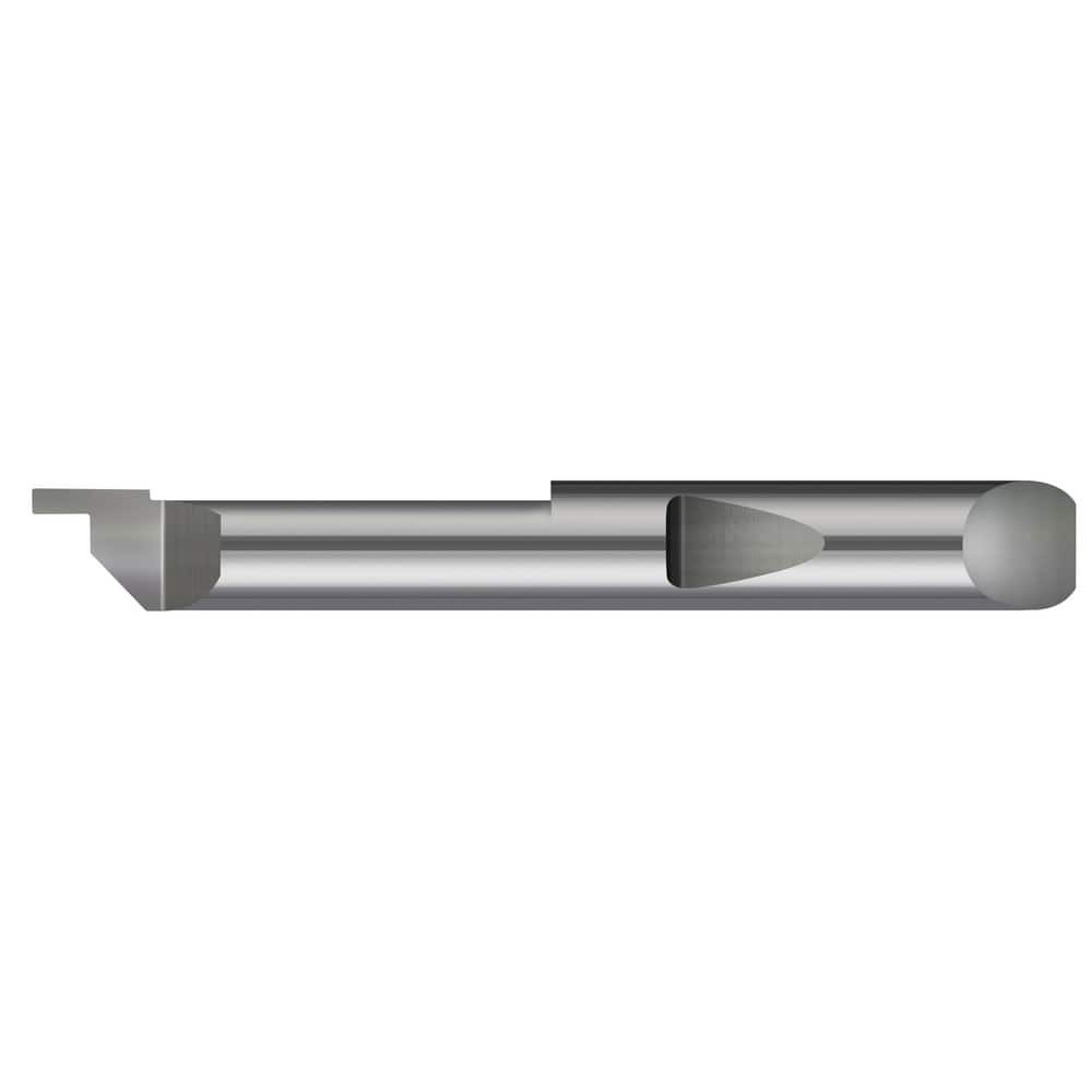 Micro 100 QFGIC6-2378 Grooving Tools; Grooving Tool Type: Face ; Cutting Direction: Right Hand ; Shank Diameter (Inch): 5/16 ; Overall Length (Decimal Inch): 2.5000 ; Material: Solid Carbide ; Interior/Exterior: Interior