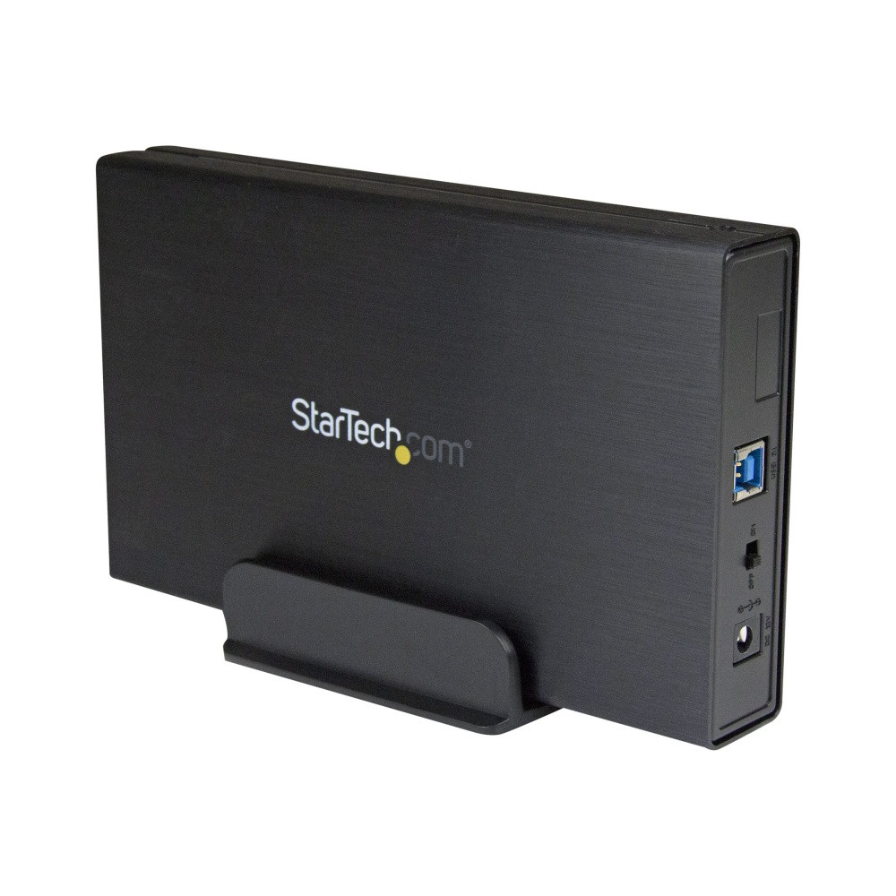 STARTECH.COM S351BU313  USB 3.1 (10Gbps) Enclosure for 3.5in SATA Drives - Supports SATA 6 Gbps - Compatible with USB 3.0 and 2.0 Systems