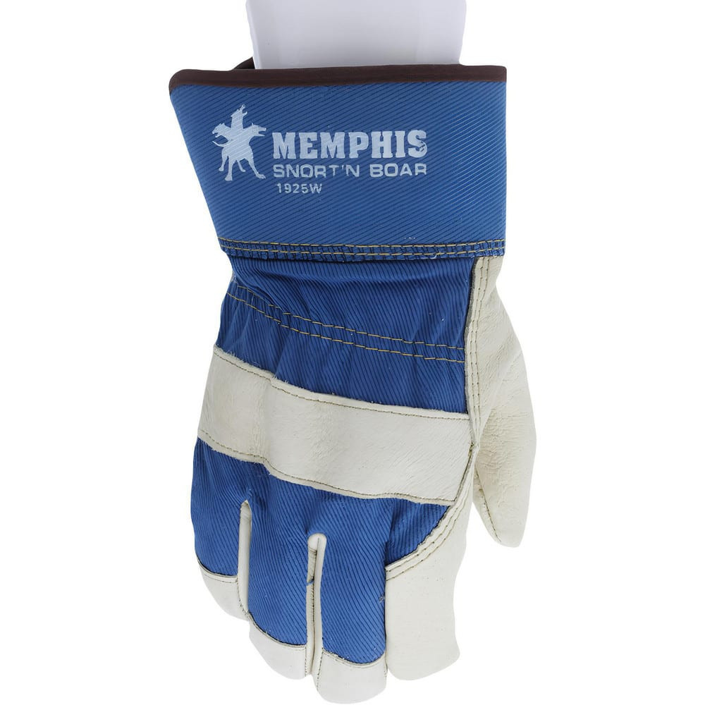 MCR Safety 1925WM Gloves: Size M, Pigskin