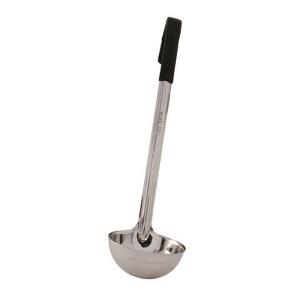 WINCO LDC-6  Stainless-Steel Ladle, 6 Oz, Black