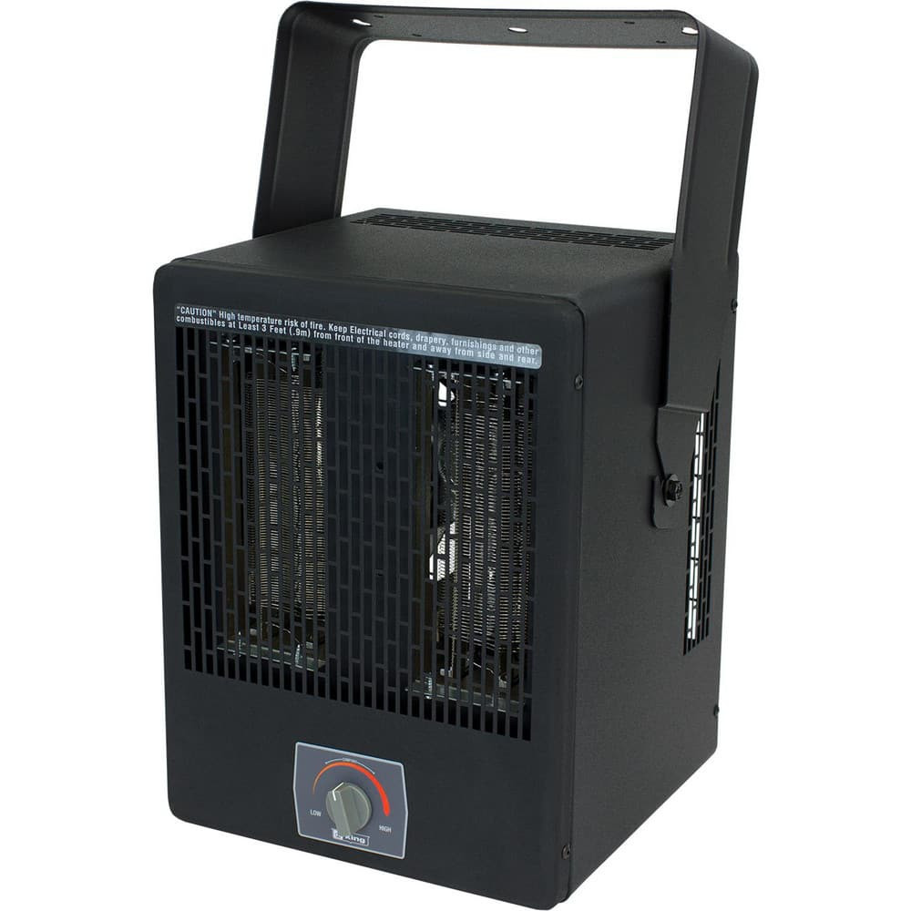 King Electric EKB2450TB Electric Garage Heater: 17 Btu/h Heating Capacity, Single Phase, 240V