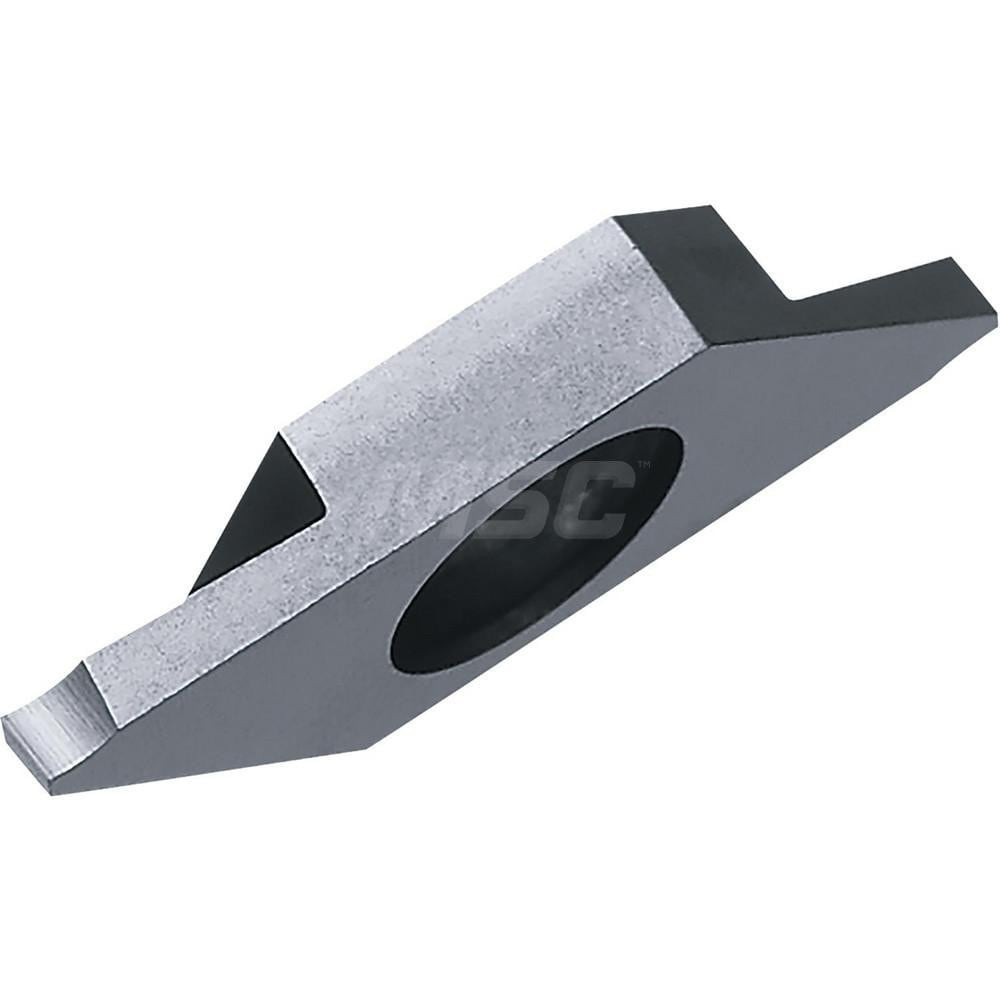 Kyocera TLM40111 Cut-Off Inserts; Insert Style: TKF ; Insert Size Code: 12 ; Insert Material: Solid Carbide ; Manufacturer Grade: PR1725 ; Cutting Width (mm): 1.00 ; Insert Holding Method: Screw