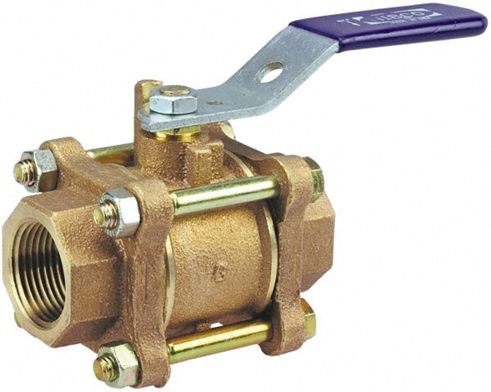 NIBCO NL99W06 Oxygen Service Manual Ball Valve: 1/2" Pipe, Full Port