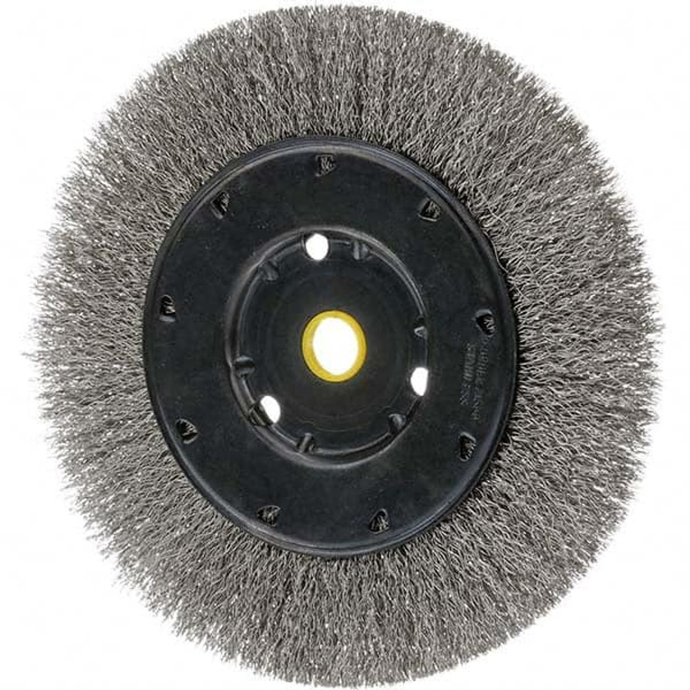 Osborn 0002105200 Wheel Brush: 12" Wheel Dia, Crimped