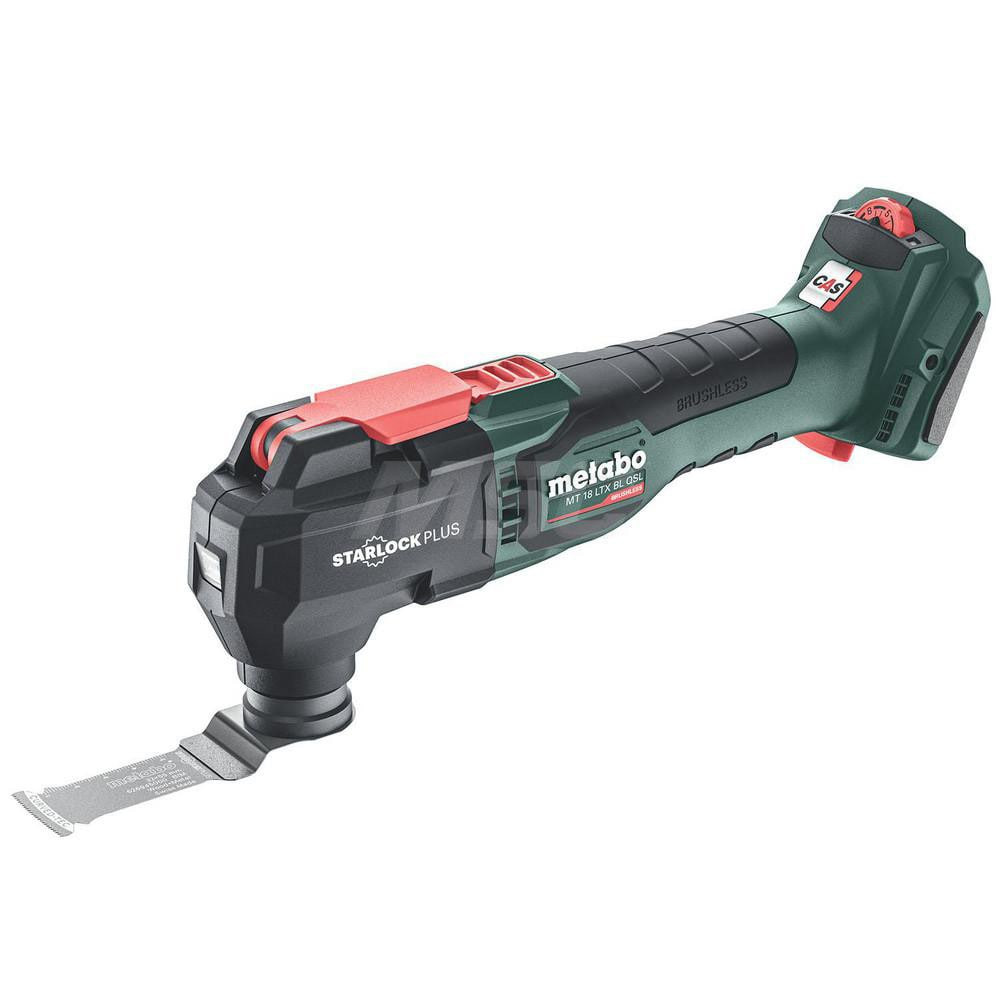 Metabo 613088850 Rotary & Multi-Tools; Product Type: Tool Only ; Batteries Included: No ; Battery Chemistry: Lithium-ion ; No-Load RPM: 20000 ; Voltage: 18.0 ; For Use With: Starlock; StarlockPlus Accessories