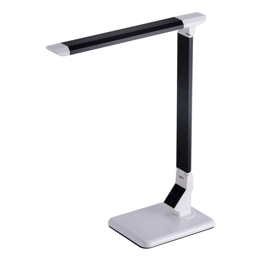 AMAX INCORPORATED Bostitch VLED1500  Touch-Panel LED Desk Lamp, 17-3/4inH, Black