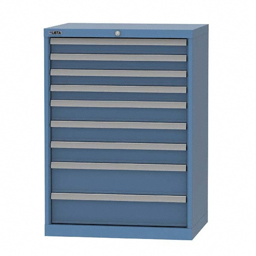 LISTA ST0900-0901FBB Modular Steel Storage Cabinet: 22-1/2" Deep, 39-13/32" High