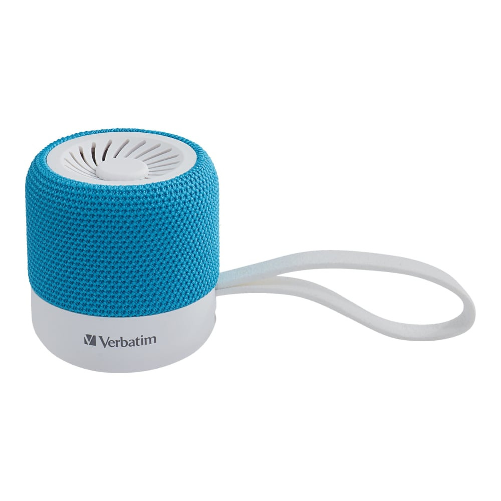 VERBATIM AMERICAS LLC Verbatim 70231  Wireless Mini Bluetooth Speaker - Speaker - for portable use - Bluetooth - 3 Watt - teal