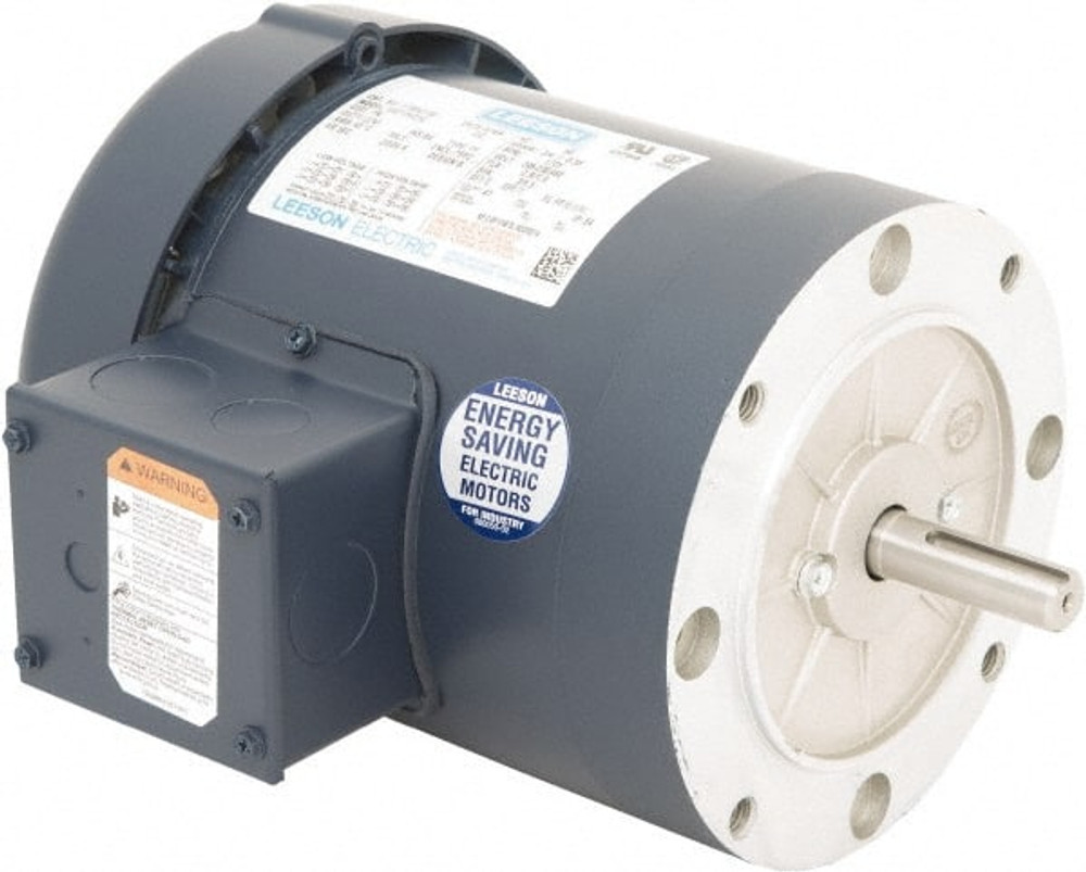 Leeson 119542.00 Premium Efficient AC Motor: TEFC Enclosure