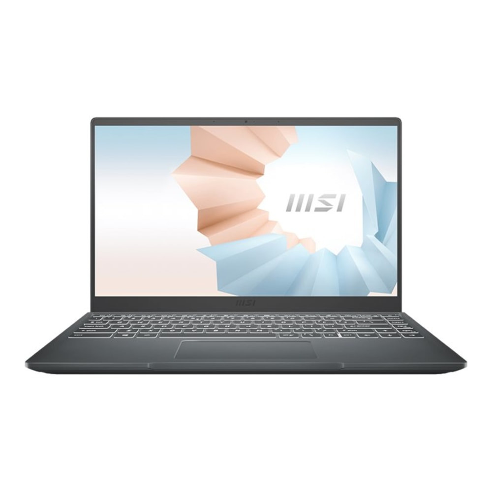 MSI COMPUTER CORP MSI MODERN14281  Modern 14 B10MW-281 14in Gaming Notebook  - 1920 x 1080 - Intel Core i3 i3-10110U 1.60 GHz - 8 GB RAM - 512 GB SSD - Carbon Gray - Windows 10 Home - Intel - 10 Hour Battery