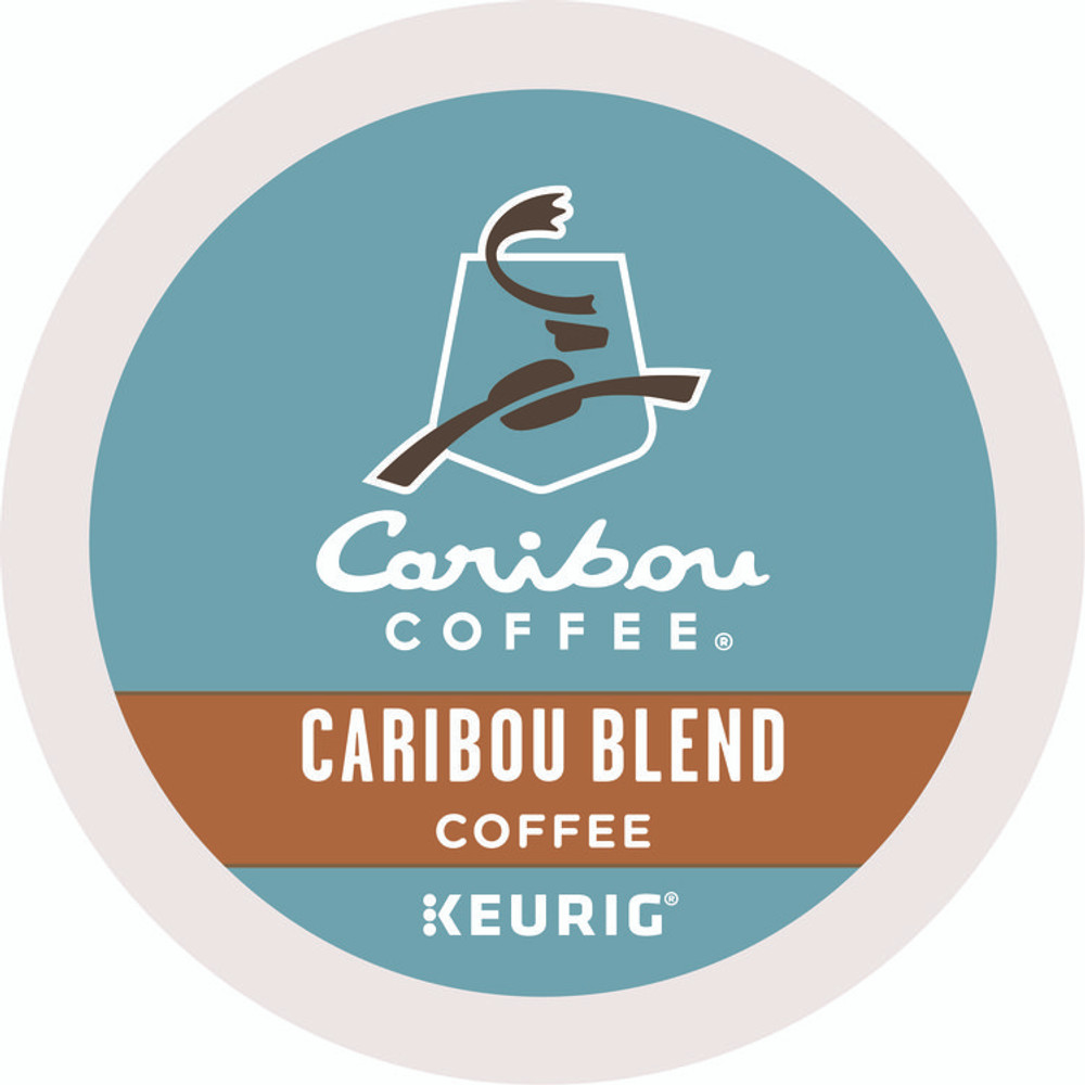 KEURIG DR PEPPER Caribou Coffee® 6992 Caribou Blend Coffee K-Cups, 24/Box