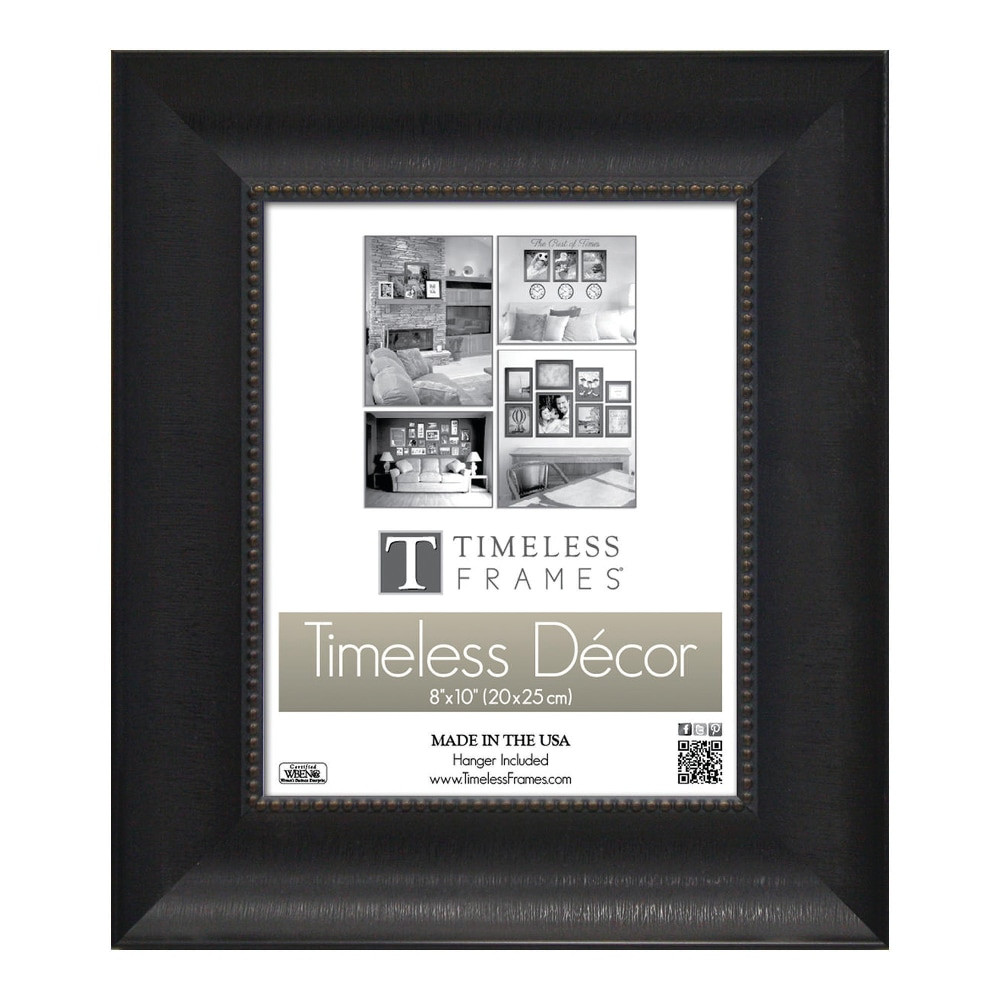 SUPER COIL, INC. Timeless Frames 78582  Nathan Frame, 8in x 10in, Black