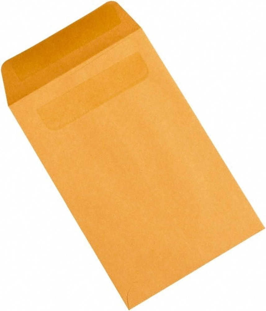 MSC EN1040 Natural Kraft Mailing Envelope: 6" Wide, 9" Long