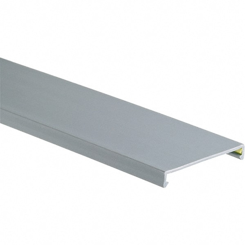 Panduit C6LG6 "Wire Duct Cover: Flush Cover, Gray, 6" Wide, CE, CSA Certified, RoHS Compliant"